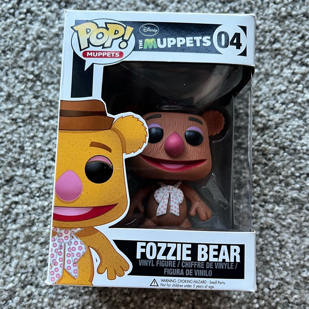 Funko Pop! The Muppets Fozzie Bear 04 VAULTED